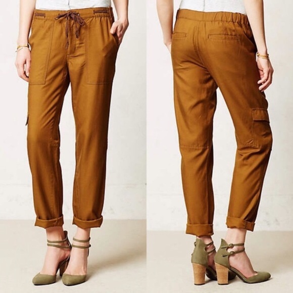 Anthropologie Pants - Anthropologie Hei Hei drawstring cargo pants 4